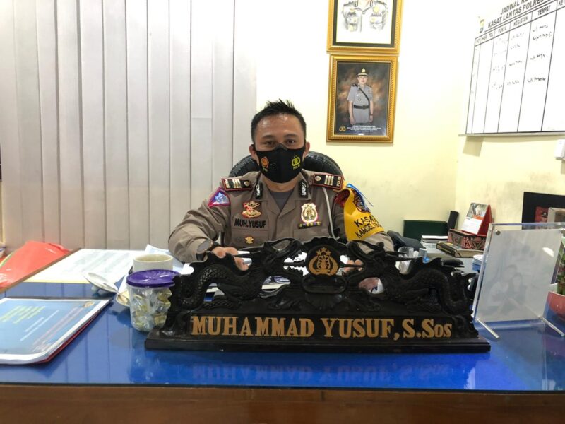Kasat Lantas Polres Wajo AKP Muhammad Yusuf