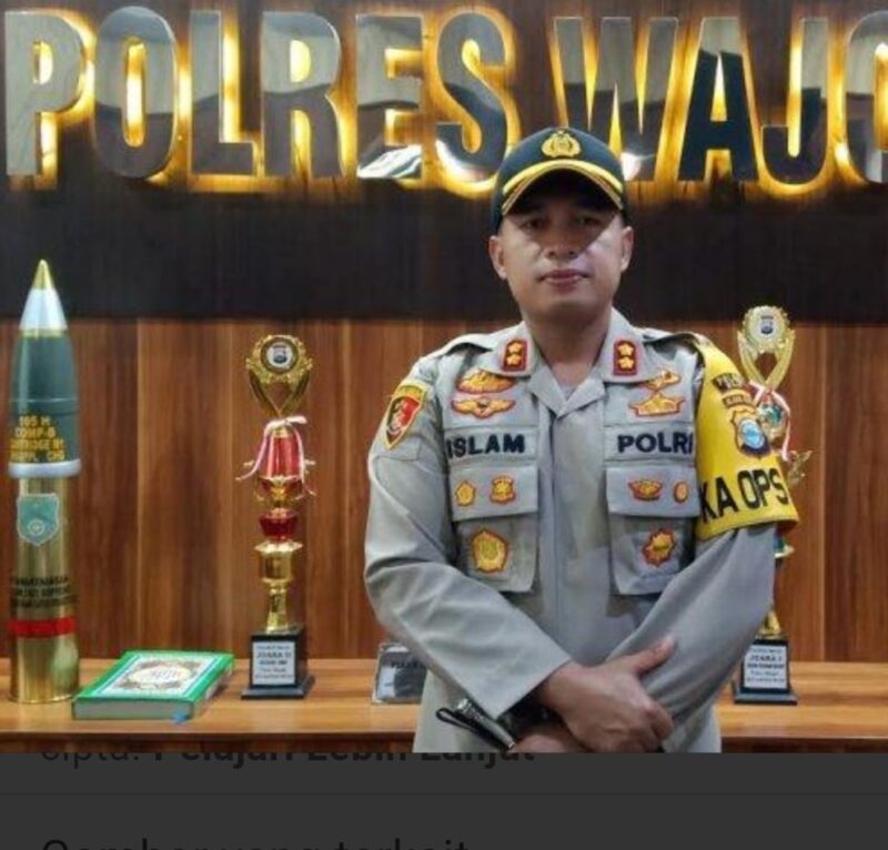 Kapolres Wajo AKBP Muhammad Islam