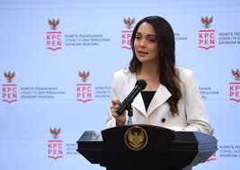 Juru Bicara Pemerintah untuk Covid-19 dan Duta Adaptasi Kebiasaan Baru dr Reisa Kartikasari Broto Asmoro