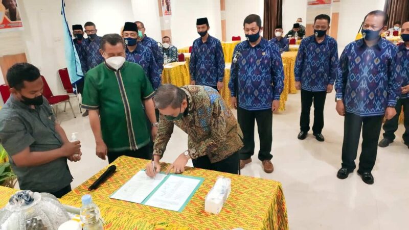 Pelantikan Dekpinda Wajo 