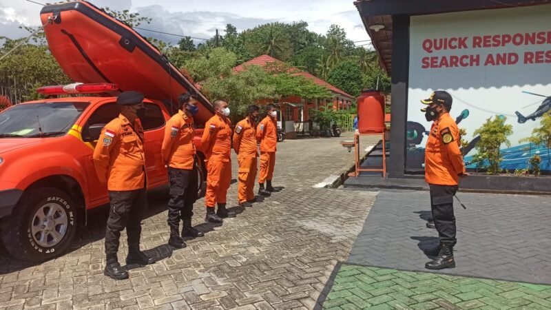 Basarnas Mamuju saar akan melakukan Operasi SAR di Majene terhadap nelayan yang dilaporkan hilang
