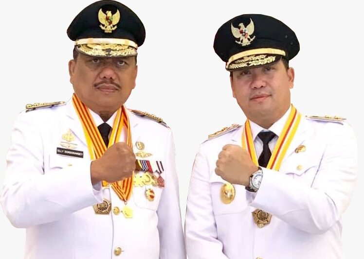Gubernur Sulut Olly Dondokambey dan Wakil Gubernur Sulut Steven Kandouw.--ist--