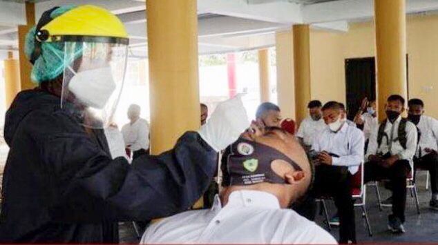Peserta pelatihan BLK Makassar diharuskan ikuti test antigen covid