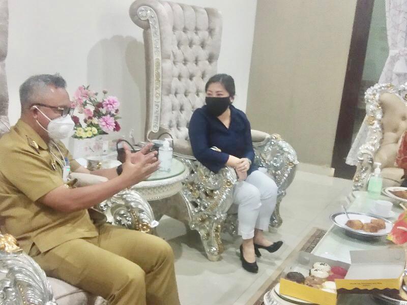 Bupati Lutim ketika ketemu dengan jajaran PT Vale