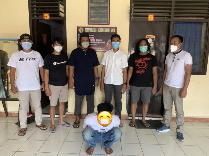 Satuan Resmob Polres Wajo bersama Sat Reskrim Polsek Maniangpajo berhasil meringkus pelaku pencurian ternak (sapi) dijalan Andi Pengerang Kabupaten Wajo, Senin (30/8/2021)