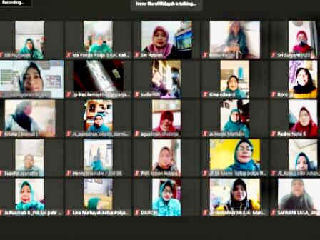 TP PKK DKI Berkolaborasi Dengan Dinas KPKP Gelar Pelatihan Online Kudapan Sehat Bergizi yang Kekinian