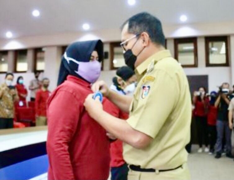 Walikota Makassar Moh.  Ramdhan Pomanto melantik pengurus Forum Multi Sektor Percepatan Eliminasi Tuberkolosis