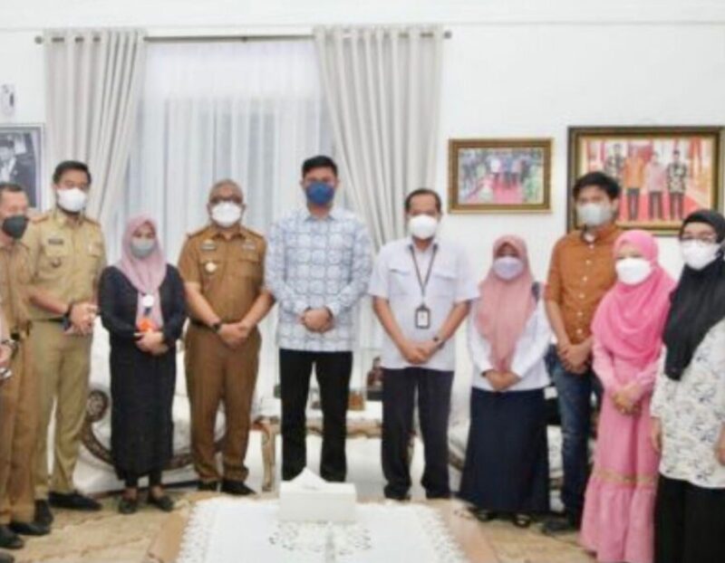 Adnan Purichta Ichsan menerima kunjungan Balai Prasarana Permukiman Wilayah Sulawesi Selatan