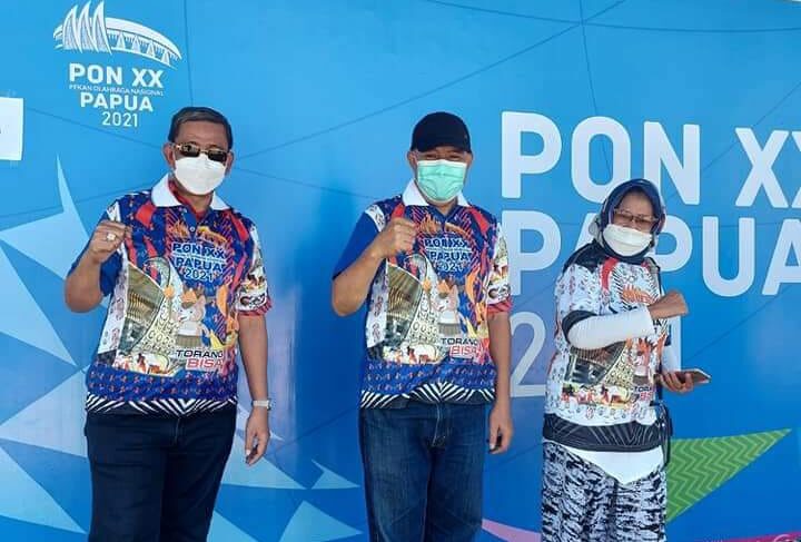 Bupati Wajo, Amran Mahmud bertolak ke Kota Jayapura, Papua untuk memberikan dukungan langsung kepada atlet Sulsel, khususnya asal Wajo. 