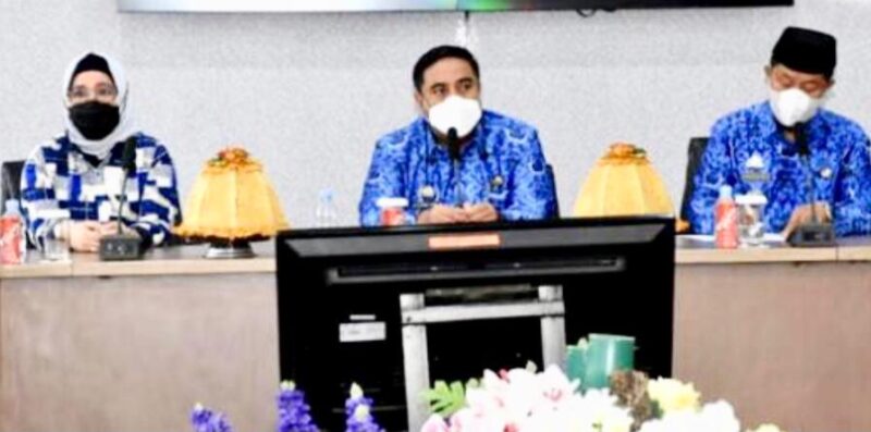 Bupati Maros AS Chaidir Syam dengan  PT Izza Hurum Sejati menjalin kerjasama penyediaan rumah subsidi bagi 750 ASN Maros