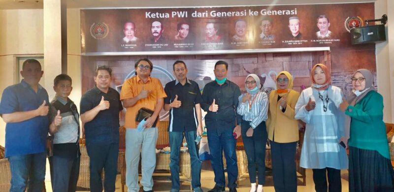 Manajemen Summarecon Mutiara Makassar bersilaturrahmi ke pengurus PWI Sulsel