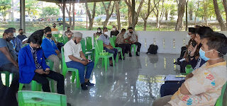  warga Tanasitolo bersama Pergerakan Mahasiswa Islam Indonesia (PMII) mendatangi kantor DPRD Wajo untuk menyampaikan aspirasi