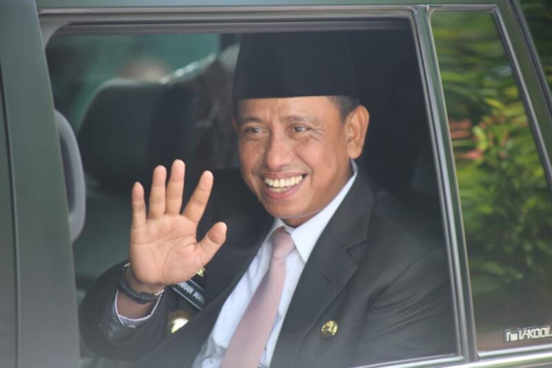 Bupati Wajo H. Amran Mahmud.--safar--