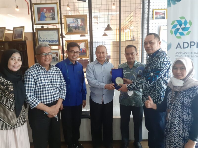 Pimpinan DPRD Kabupaten Wajo melakukan kunjungan ke Dewan Energi Nasional (DEN) RI di Jakarta, Rabu 03 November 2021.