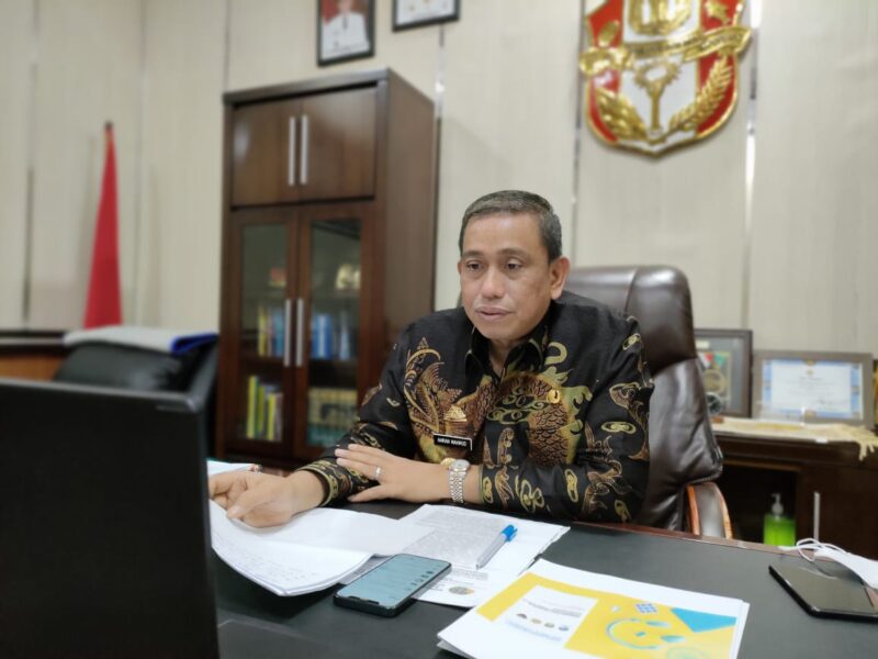 Bupati Wajo, Amran Mahmud, jadi keynote speaker pada kegiatan bertajuk Webinar dan Lokakarya Pembentukan Pandu Digital Badge Merah Sektor Pendidikan, UMKM, dan Pariwisata oleh Kementerian Komunikasi dan Informatika (Kemenkominfo) RI.