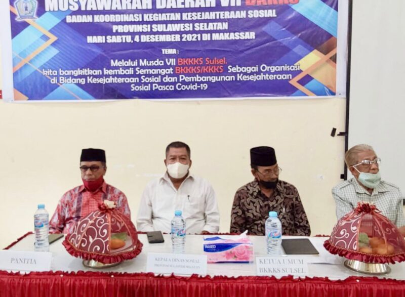 Suasana sidang  musyawarah BK3S Propinsi Sulsel yang ke-7