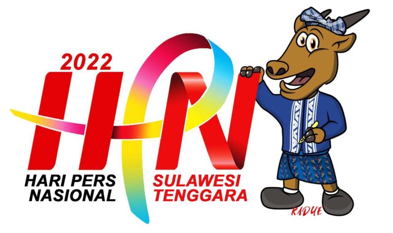 Logo dan Maskot Hari Pers Nasional (HPN) di Sulawesi Tenggara