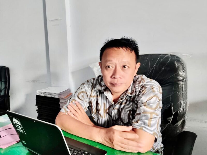 Pejabat Fungsional Pelaksana Pengelola SDA Bidang PSDA Dinas PUPR Sinjai, M. Ridwan Jaya.