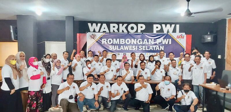 Rombongan PWI Sulsel