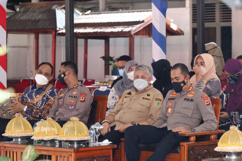 Pisah sambut Kapolres Pinrang di hadiri Bupati Pinrang