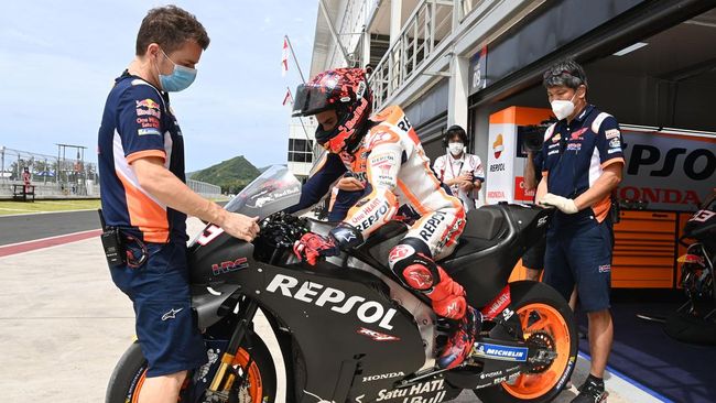 Rahasia Marquez dibongkar jelang motorGP (foto : cnn/dok)