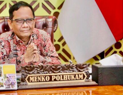 Foto: Menko Polhukam Mahfud Md (dok. Kemenko Polhukam)