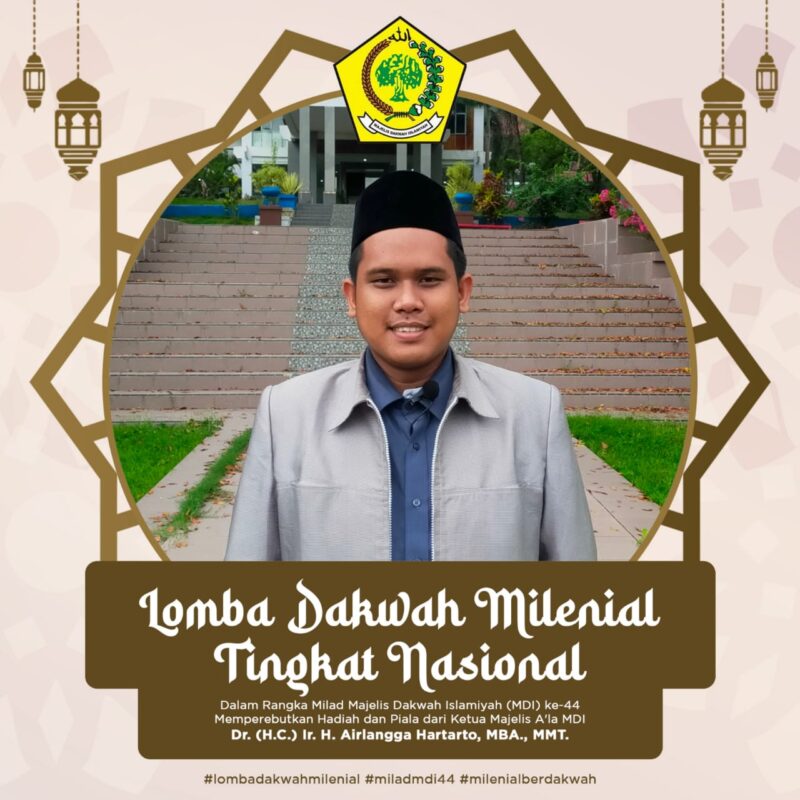 peserta Lomba Dakwah Millenial Tingkat Nasional, Andi Muh Awaluddin Syam