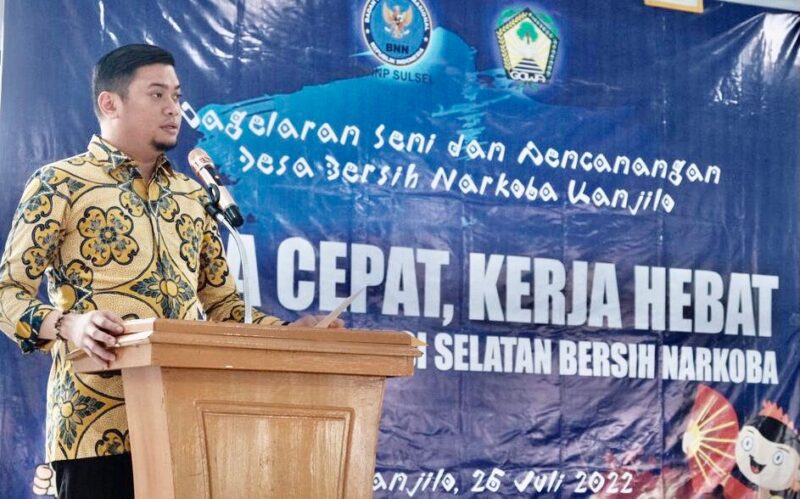 Kanjilo, Desa Bersinar, Bupati Gowa, Bangun SDM Bebas Narkoba, Advertorial