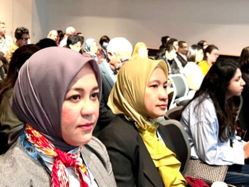 Wakil Wali Kota Makassar, Fatmawati Rusdi, Mengikuti Kelas Gender Transformative Disaster Risk Reduction, di Brisbane, Australia, Rabu 21 September 2022.