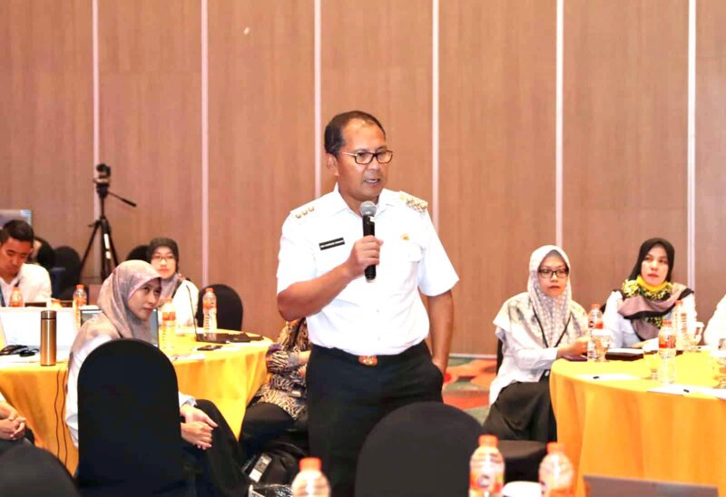 Wali Kota Makassar, Ir. Moh. Ramdhan Pomanto, Menghadiri Forum Sustainable Smart City Programme in Indonesia, di Hotel Gammara, Rabu 14 September 2022.