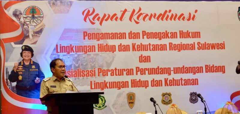 Wali Kota Makassar, Ir. Moh. Ramdhan Pomanto, Menghadiri Rapat Koordinasi (Rakor) Pengamanan dan Penegakan Hukum Lingkungan Hidup dan Kehutanan, di Hotel Dalton, Selasa 3 Januari 2023.