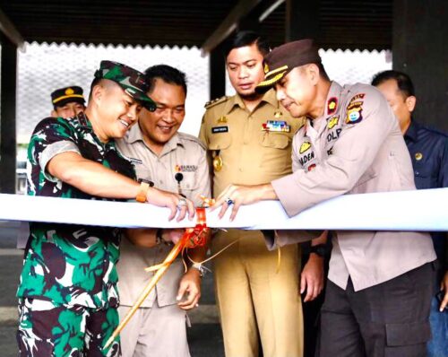 Bupati Gowa, Dr. Adnan Purichta Ichsan, SH, MH, Saat Menghadiri Apel Siaga Pengawasan, Satu Tahun Menuju Pemilu 2024, di Pelataran Istana Tamalate, Selasa 14 Februari 2023