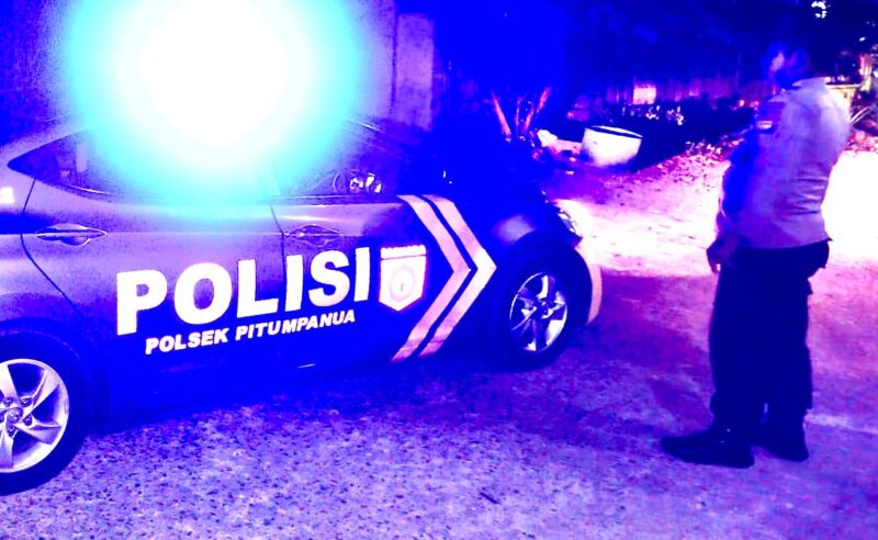Jakaran Polsek Urban Pitumpanya Polres Wajo terus lakukan upaya masif dan komprehensif dalam menciptakan agar benar-benar kondusif agar masyarakat bisa rasa nyaman