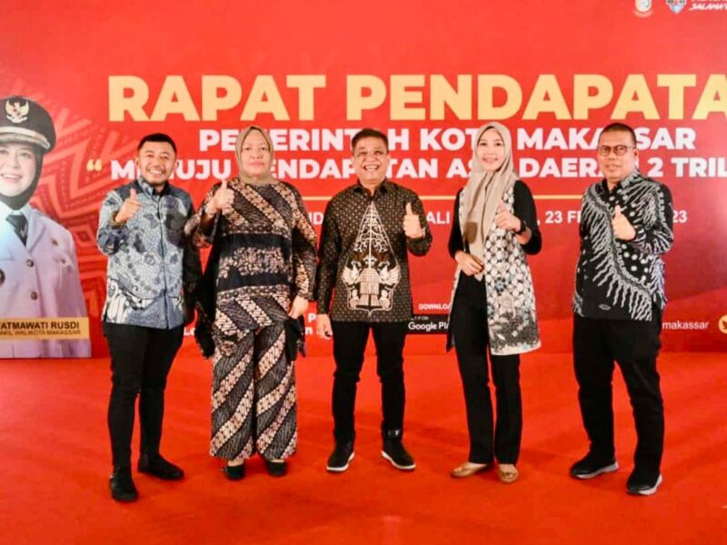 Direksi Perumda Air Minum Kota Makassar, Menghadiri Rakor Pendapatan, di Hotel Mercure Seminyak, Bali, Kamis 23 Februari 2023