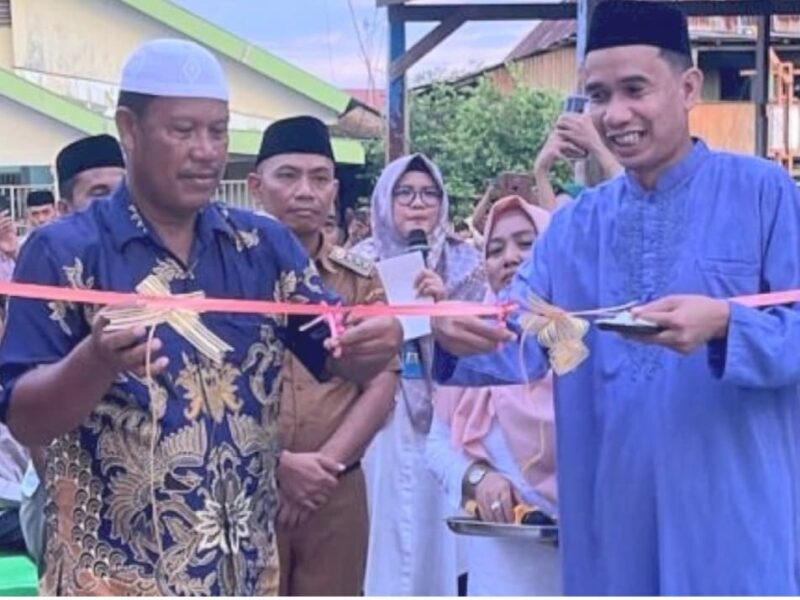 Ketua DPRD Kota Makassar, Meresmikan Sekolah Taman Kanak-Kanak AH-Zahrah, di Kampung Kera-Kera, Kecamatan Tamalanrea, Senin 27 Maret 2023