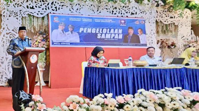 Legislator DPRD Kota Makassar, Sangkala Saddiko, Gelar Sosialisasi Peraturan Daerah Nomor 4 Tahun 2011, Tentang Pengelolaan Sampah, di Hotel Sarison, Jum'at 20 Januari 2023.