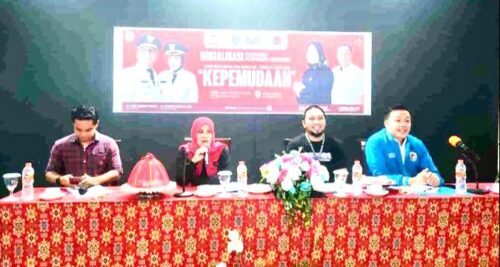 Wakil Ketua DPRD Kota Makassar, Ir. Hj. Andi Suhada Sappaile, Gelar Sosialisasi Peraturan Daerah Nomor 6 Tahun 2019, Tentang Kepemudaan, di Hotel Asyra, Jalan Maipa, Sabtu 28 Januari 2023.