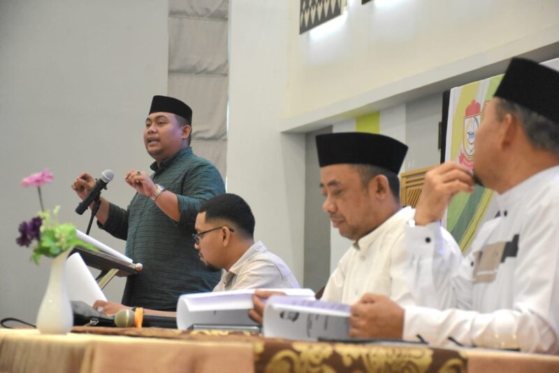 Legislator DPRD Kota Makassar, Fraksi Partai Kebangkitan Bangsa (PKB) Imam Musakkar, Gelar Sosialisasi Peraturan Daerah Nomor 5 Tahun 2006, Tentang Pengelolaan Zakat, di Hotel Max One, Jum'at 7 April 2023
