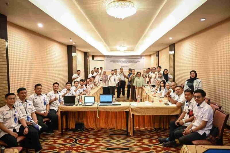 Pegawai Perumda Air Minum Kota Makassar, Mengikuti Pelatihan yang diselenggarakan USAID IUWASH Tangguh, Rabu 17 Mei 2023