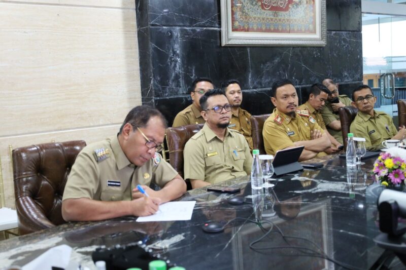 Wali Kota Makassar, Ir. Moh. Ramdhan Pomanto, Mengikuti Rapat Koordinasi Secara Virtual yang dipimpin Menteri Dalam Negeri, Tito Karnavian, Senin 29 Mei 2023