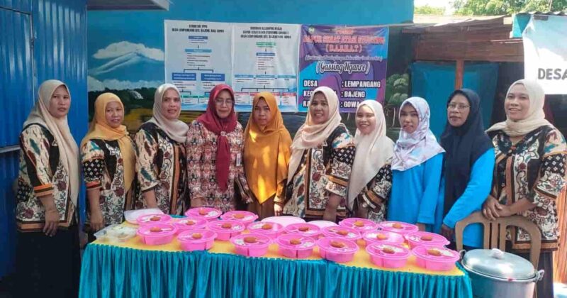 Kampung KB Assamaturu, Desa Lempangan, Kabupaten Gowa, Terpilih Sebagai 6 Besar Nasional Kompetisi Kreasi Menu Bergizi Dashat Tahun 2023