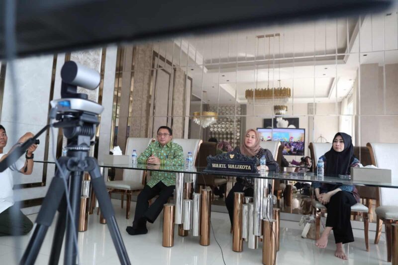 Wakil Wali Kota Makassar, Menghadiri Rakornas Pengawasan Intern Secara Virtual, Rabu 14 Juni 2023