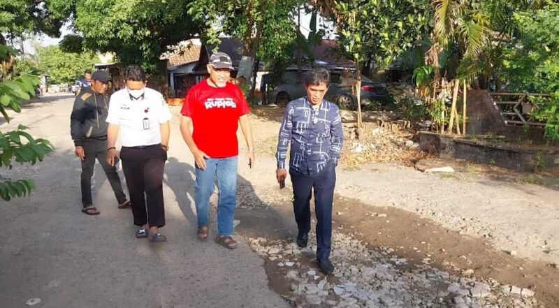 Legislator DPRD Kota Makassar, Fraksi Partai Amanat Nasional (PAN), Hamzah Hamid, Melakukan Kunjungan Dapil di di Jalan Paccinang IV dan V, Rabu 14 Juni 2023
