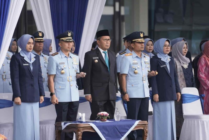 Wali Kota Makassar, Ir. Moh. Ramdhan Pomanto, Menghadiri Serah Terima Jabatan, Danlanud Sultan Hasanuddin, Sabtu 3 Juni 2023