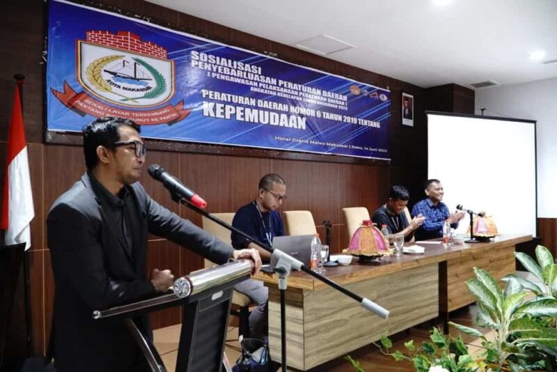 Legislator DPRD Kota Makassar, Mario David, Gelar Sosialisasi Perda Nomor 6 Tahun 2019, di Grand Maleo, Rabu 14 Juni 2023