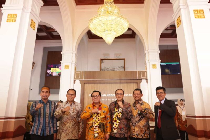 Wali Kota Makassar, Ir. Moh. Ramdhan Pomanto, Menghadiri Peresmian PTSP Pengadilan Negeri Makassar Kelas 1A Khusus, Jum'at 7 Juli 2023