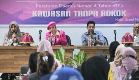 Legislator DPRD Kota Makassar, Nunung Dasniar, Gelar Sosialisasi Perda Nomor 4 Tahun 2013, di Hotel Grand Maleo, Rabu 13 September 2023