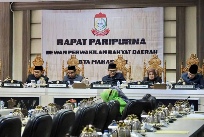 Wali Kota Makassar, Ir. Moh. Ramdhan Pomanto, Menghadiri Rapat Paripurna Ranperda Kota Layak Anak, Senin 4 September 2023