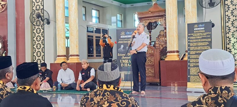 Bupati Pinrang lepas Ratusan Jamaah Umroh di Masjid Mujahidin Muhammadiyah Pinrang