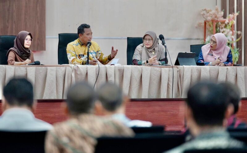 Gubernur Sulsel Bahtiar rapat kordinasi dan mensosialisasikan kasus kekerasan terhadap anak Kamis 7 September 2023
